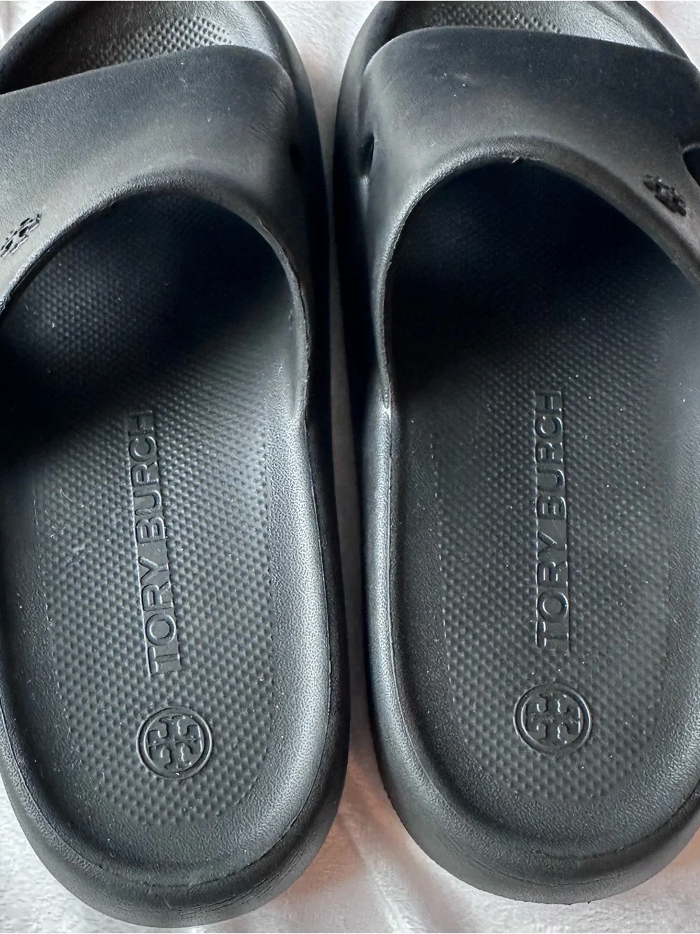 Tory Burch Shower Slide Chunky Sandal EVA Perfect Black 9 Women’s casual